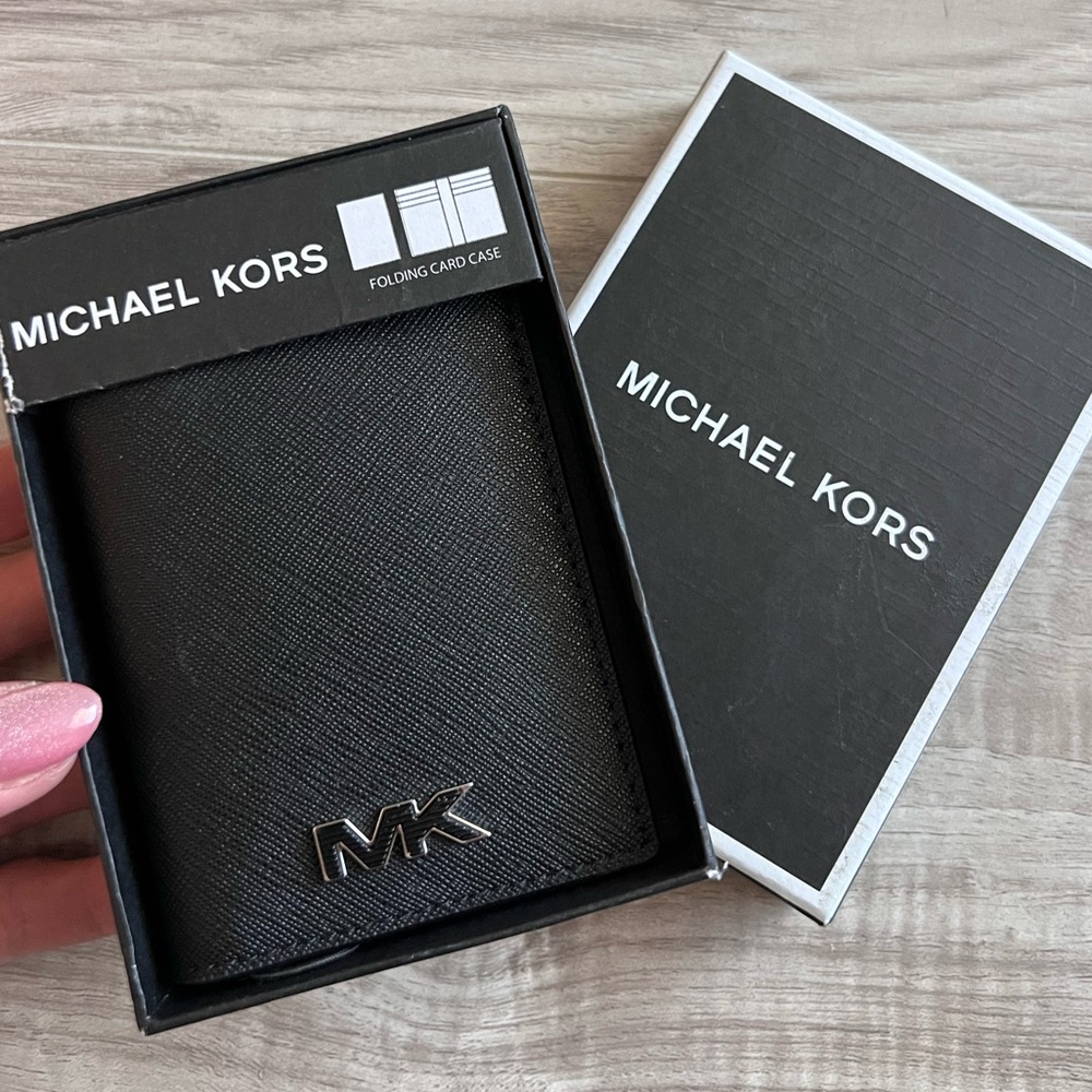 *NIB* Michael Kors Black Card Holder | NWT | Men’s Accessories